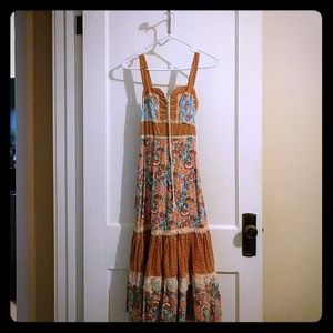Sleeveless festival dress
